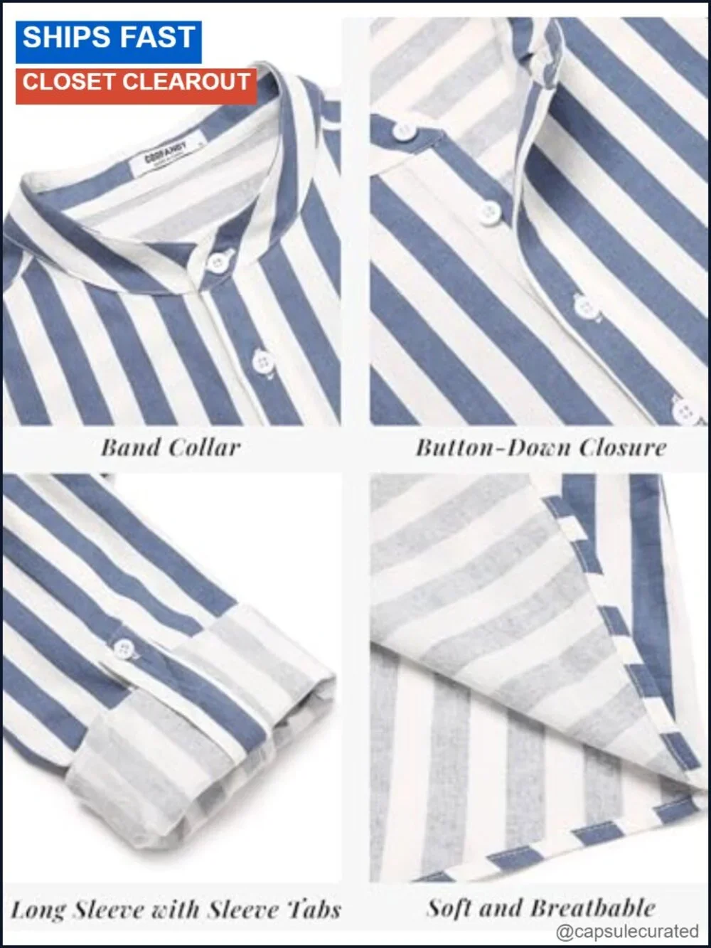 Men's 2 Piece Cotton Linen Set Casual Beach Outfits Long Sleeve